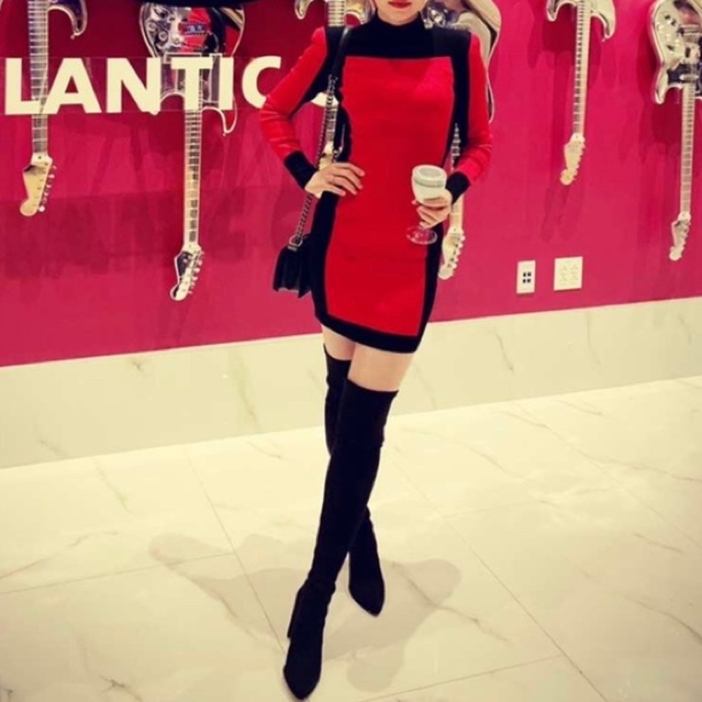 Balmain x HM Knit Dress. Size 2. Super sexy!